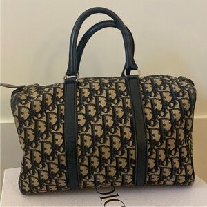 Dior Monogram Boston Bag